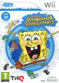 SpongeBob SquigglePants Wii  box art